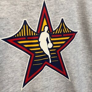 Warriors All Star 2025 Golden State Bay Area Stadium Shirt Size S